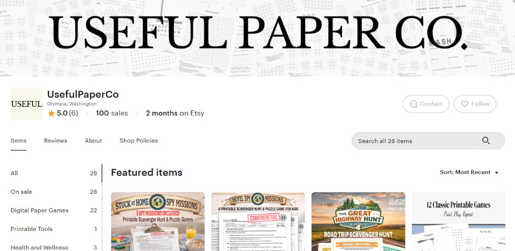 Useful Paper Co